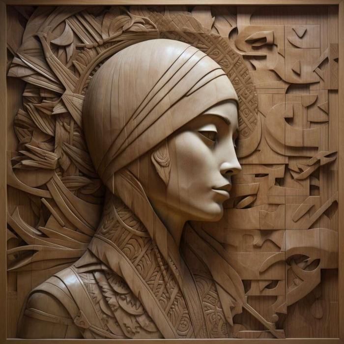 نموذج ثلاثي الأبعاد لآلة CNC 3D Art 